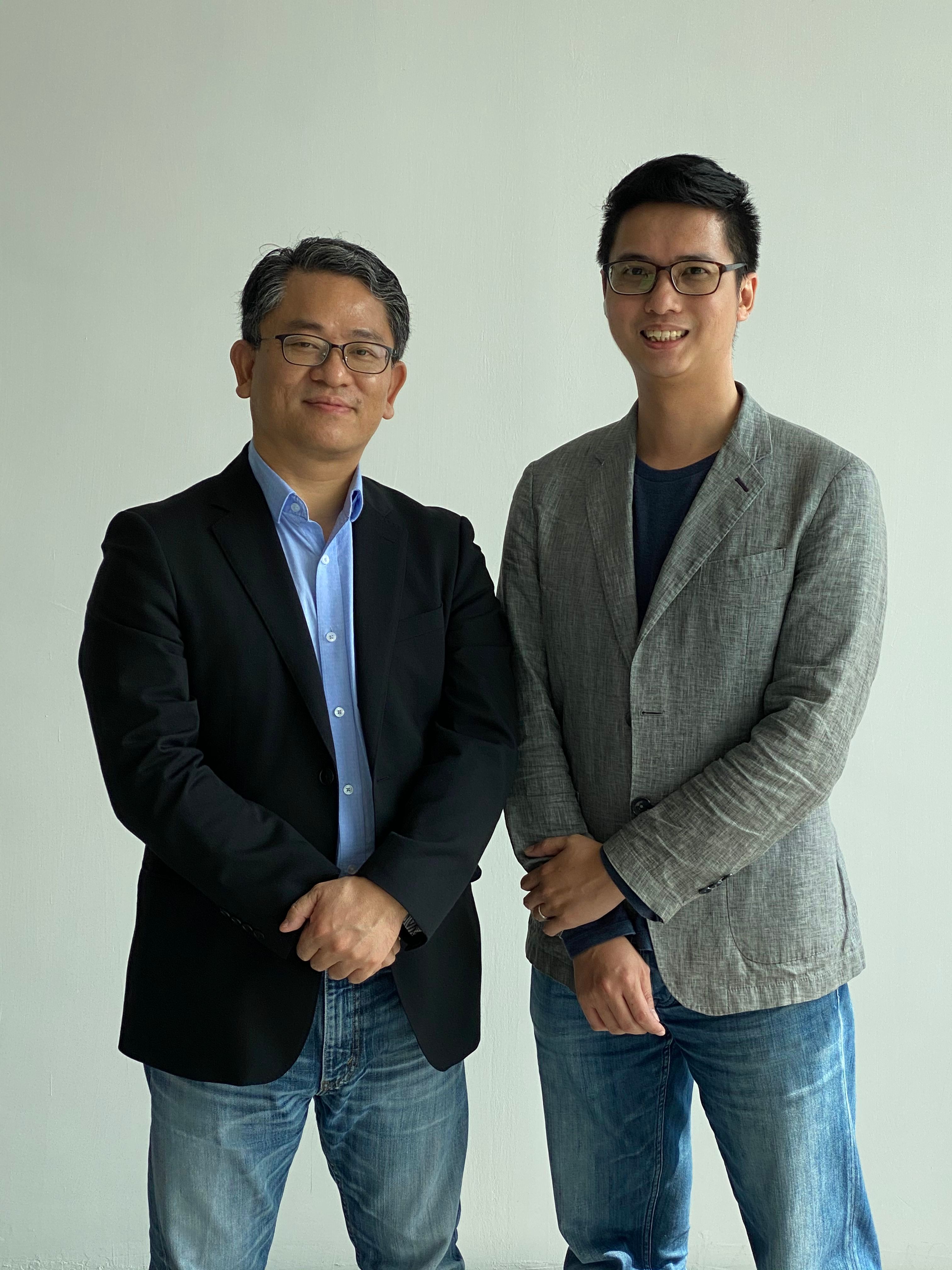 Indoor mapping solution sees a bright future, say Dr. John Chan and Ocean Ng (from left to right), founders and co-founder of Maphive (Mapxus), a tech startup in Hong Kong.